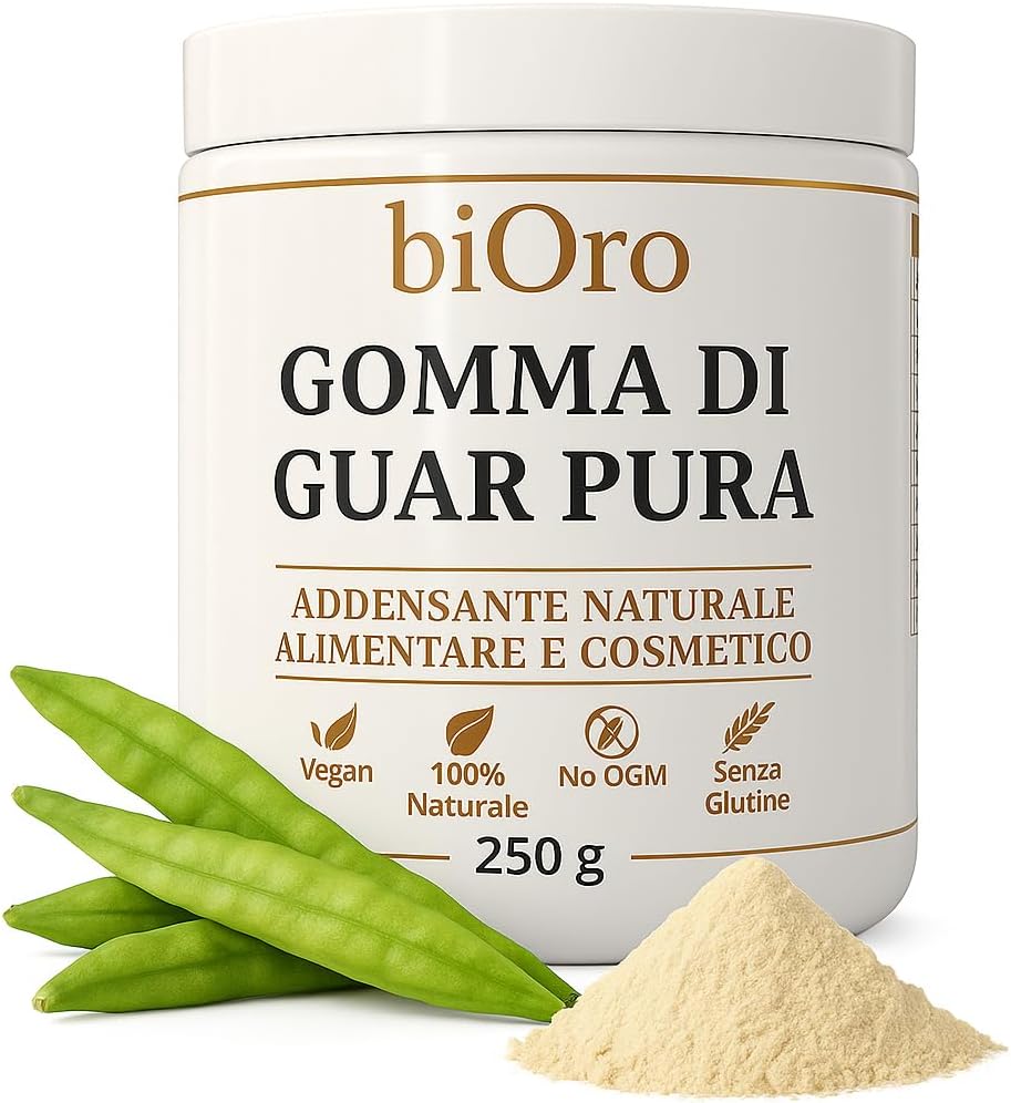 Gomma di Guar pura 250g