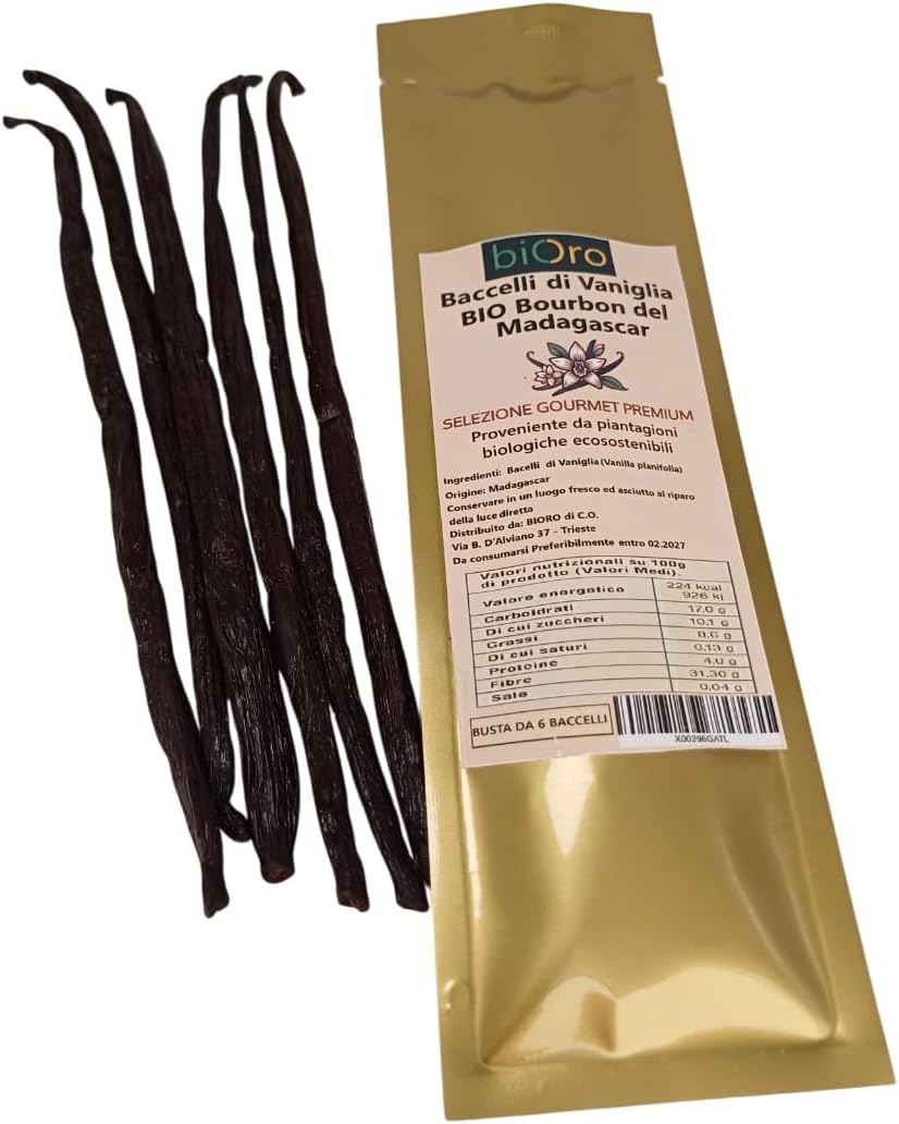 Bacelli di Vaniglia Bourbon Extra Grandi (16-18cm) 10pz